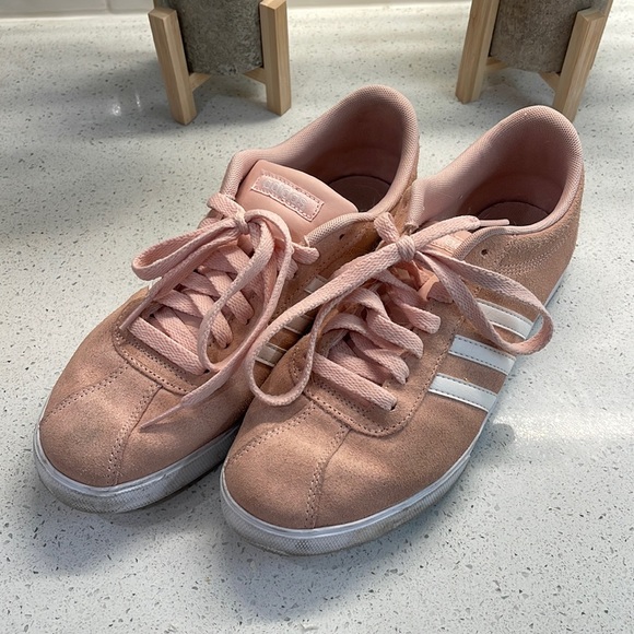 adidas Shoes - Ballet Baby Pink Adidas Shoes Gym Walking Casual Athleisure 8.5 tennis sneakers